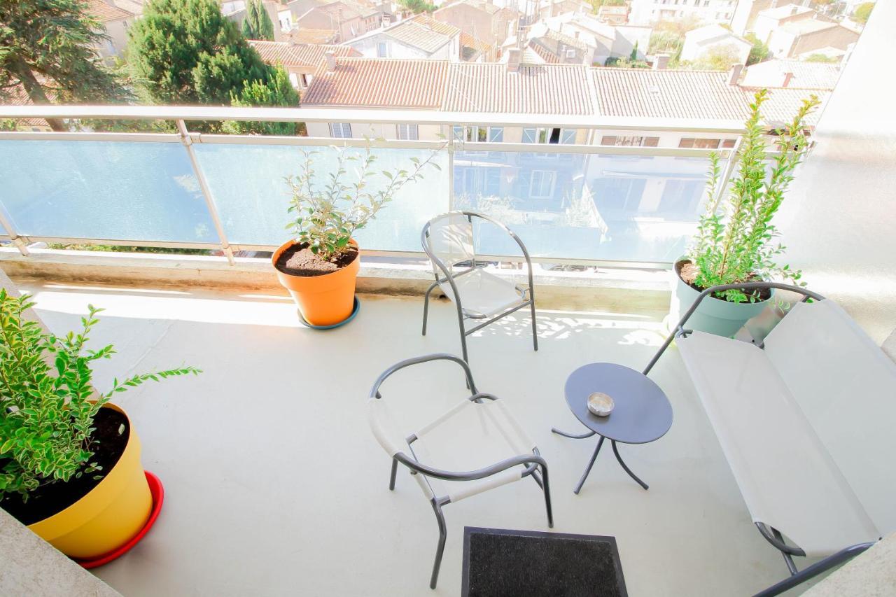 Carcassonne Centre Avec Balcon Et Parkingアパートメント エクステリア 写真